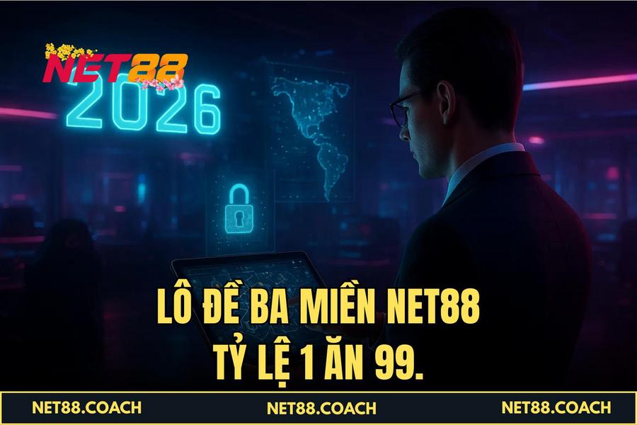 Lô Đề Ba Miền NET88 tỷ lệ 1 ăn 99.