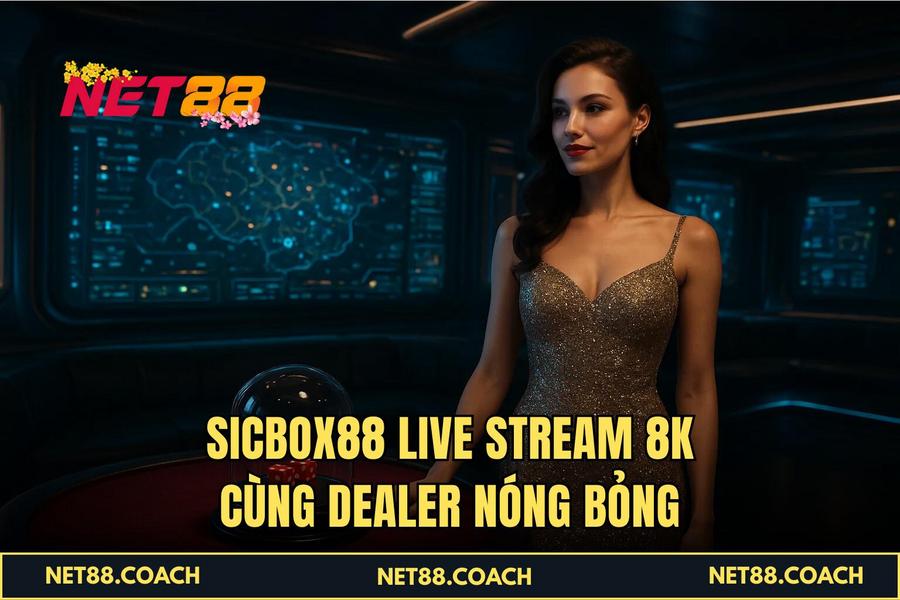 SicboX88 live stream 8K cùng dealer nóng bỏng