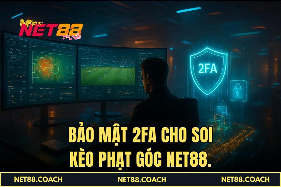 Bảo mật 2FA cho soi kèo phạt góc NET88.