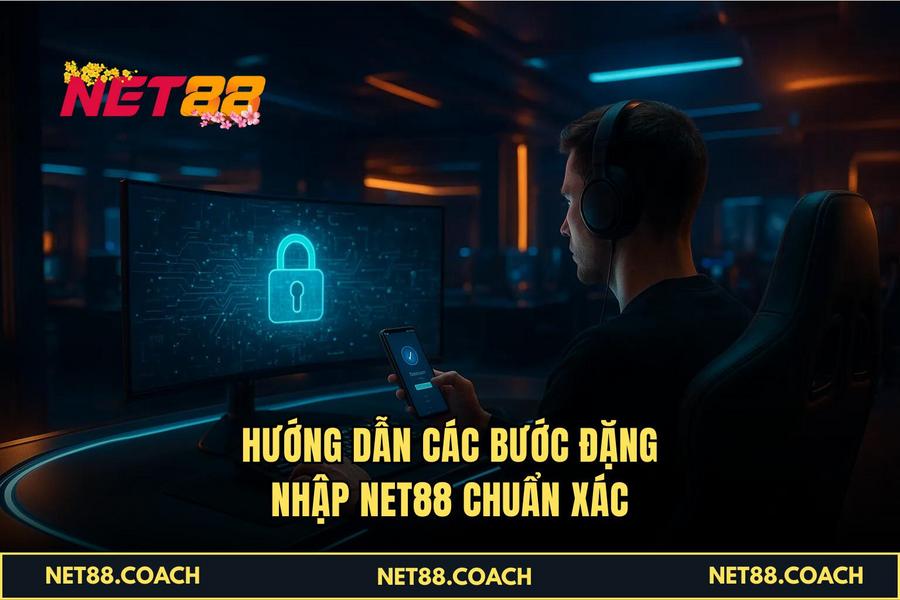 Hướng dẫn các bước Đặng Nhập NET88 chuẩn xác