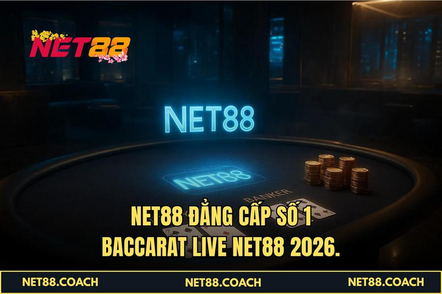 NET88 đẳng cấp số 1 baccarat live NET88 2026.